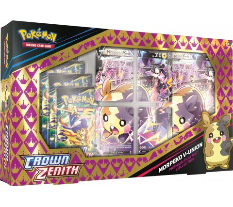 Crown Zenith - Morpeko V Union Premium Playmat Collection (5 packs)