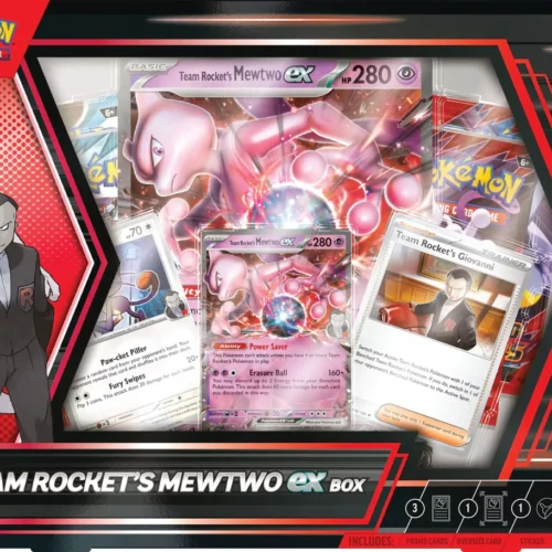 Team Rocket's Mewtwo EX box (6 = case)