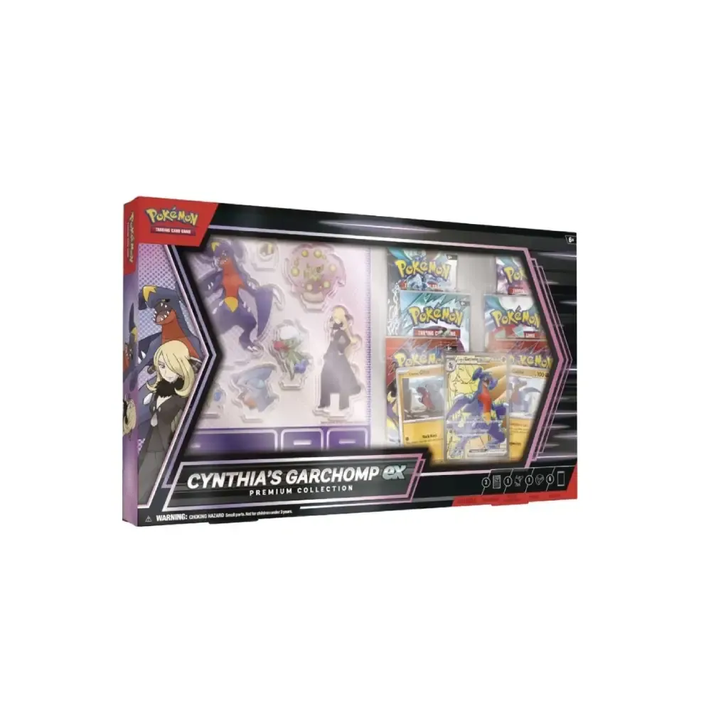 Cynthia's Garchomp EX collection box