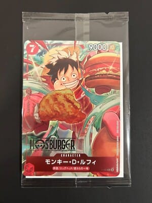Monkey.D.Luffy (P-080) JP Promo (moesburger)